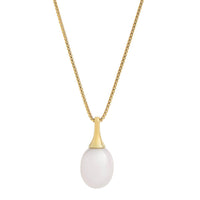 Isla Yellow Gold Pearl Necklace