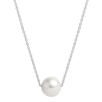 Whirlpool Silver Pearl Necklace