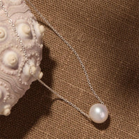 Whirlpool Silver Pearl Necklace