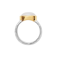 Chroma Silver/Gold Pearl Ring