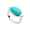 Fleur Amazonite Ring | Sterling Silver