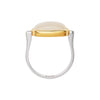 Fleur Rainbow Moonstone Ring | Yellow Gold