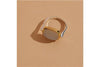 Fleur Rainbow Moonstone Ring | Yellow Gold