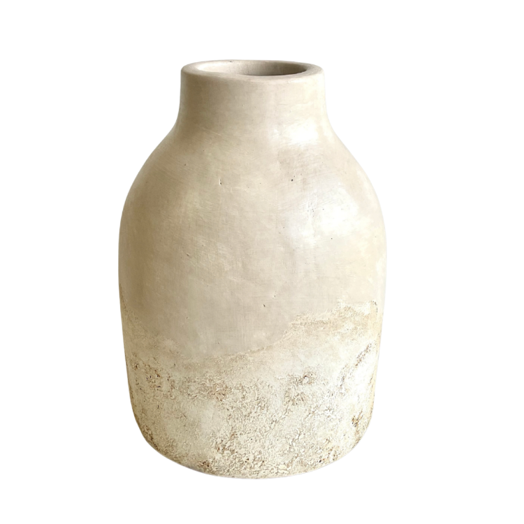 Melfi Pot | White Stone