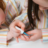 Mermaid Blue Water-Based, Scratch off Nail Polish for Kids | 8.5ml