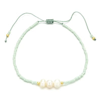 Pearl Essence Seed Bead Bracelet