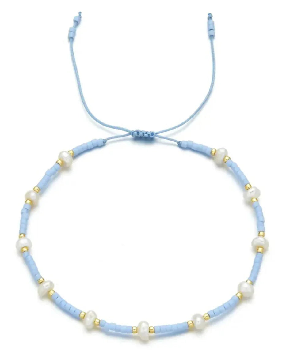 Pearl Essence Seed Bead Bracelet