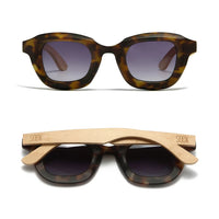 Quest Rocky Tort l Sunglasses l Polarised Lens l Walnut Arms