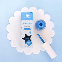 Mermaid Blue Water-Based, Scratch off Nail Polish for Kids | 8.5ml