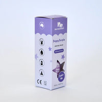 Poppy Purple Water-Based, Scratch off Nail Polish for Kids - 8.5ml