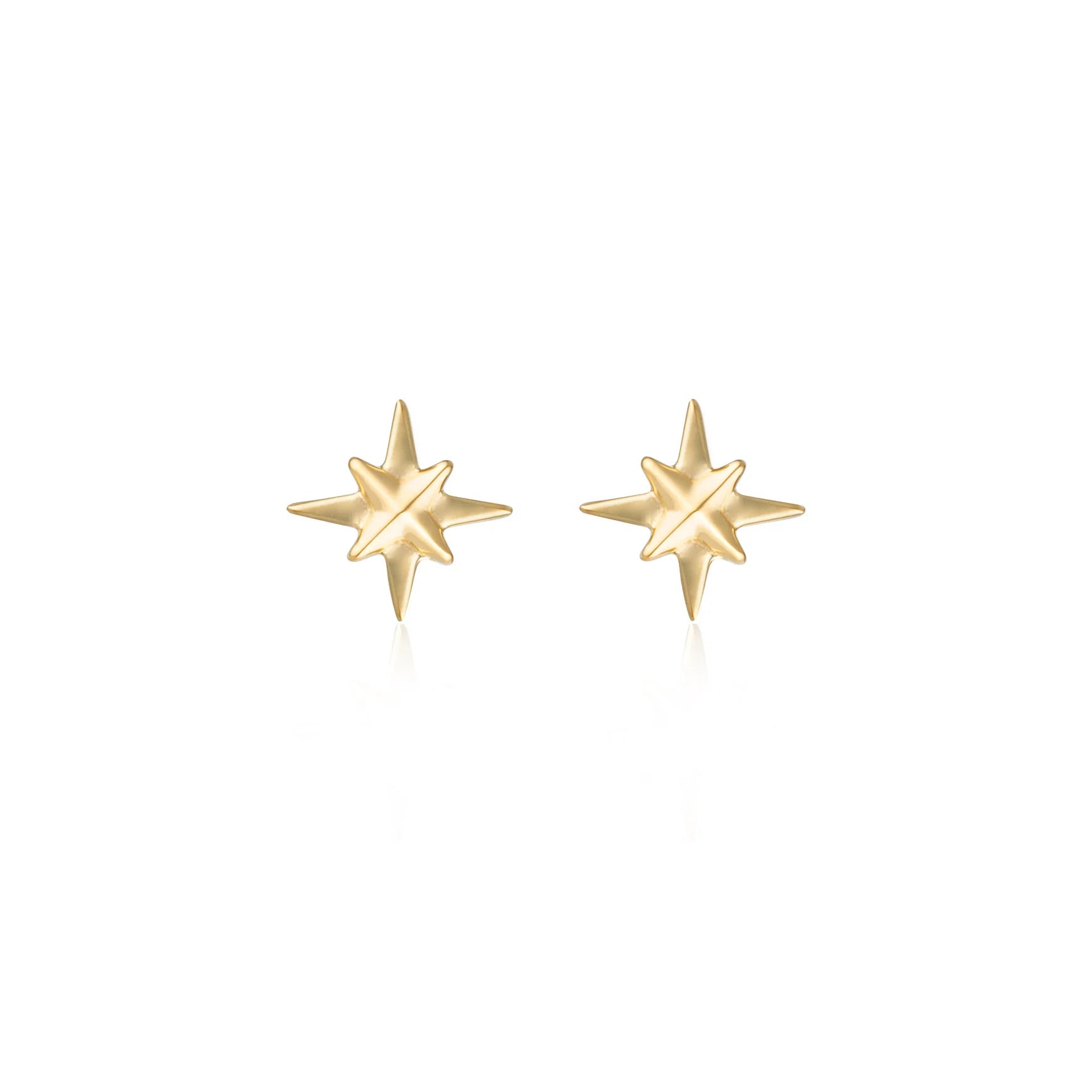 North Star Earring | Gold