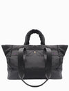 Quilted Voyager Bag | Black