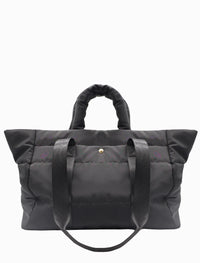 Quilted Voyager Bag | Black