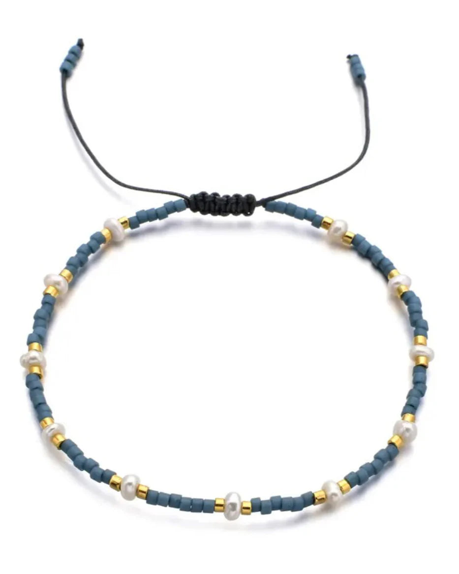 Pearl Essence Seed Bead Bracelet