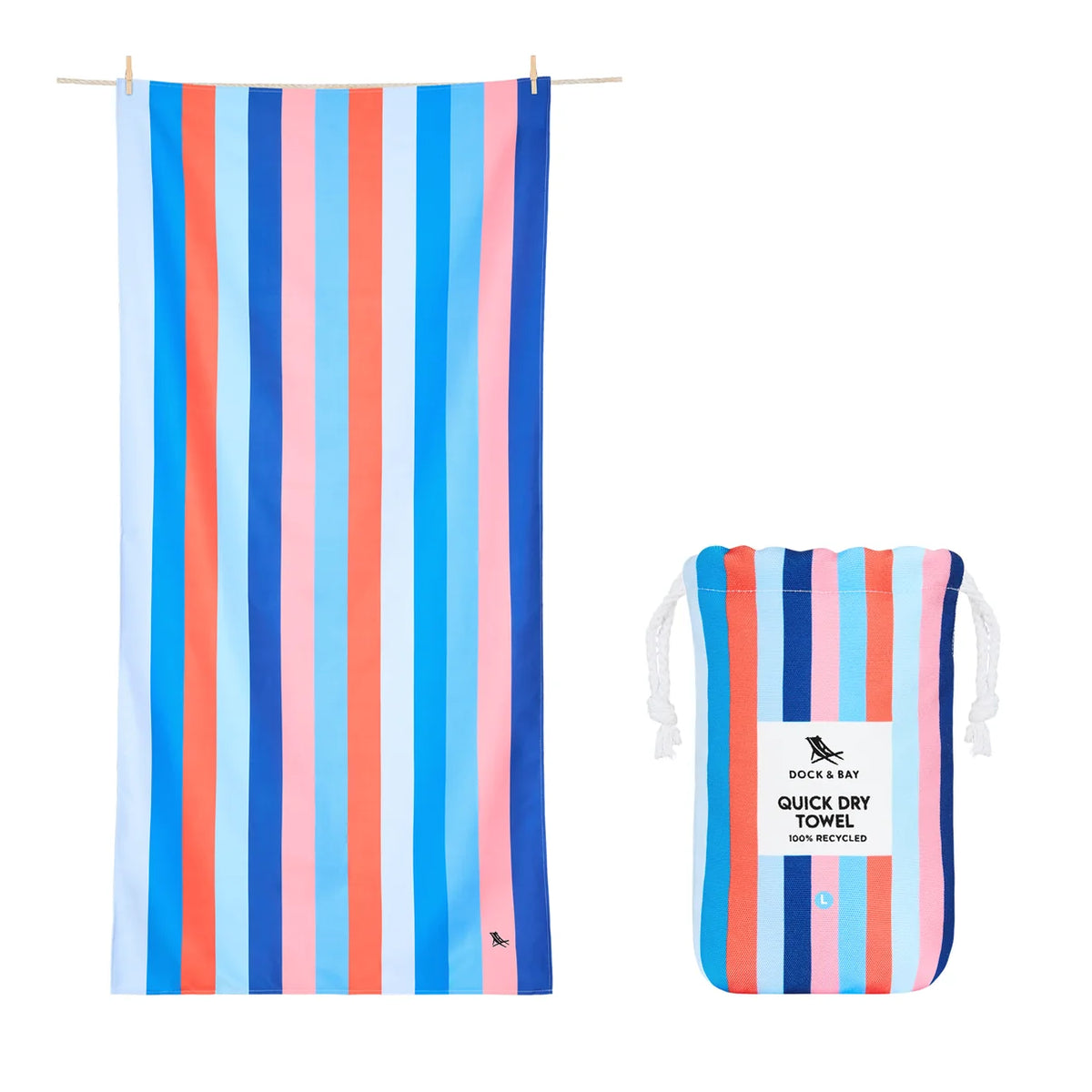 Summer Collection Beach Towel | Large | 100% Recycled