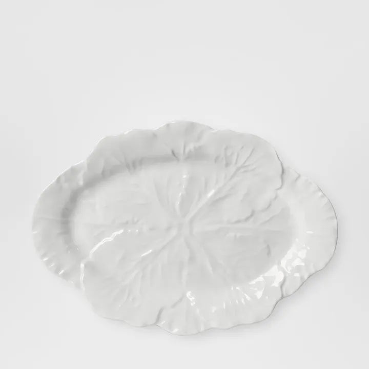 Luxe Cabbage Leaf Melamine Tableware