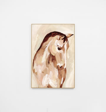 Painted Mare Blush | Canvas