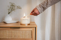Patchouli + White Musk Gold Lid Soy Candle