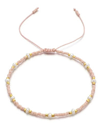 Pearl Essence Seed Bead Bracelet
