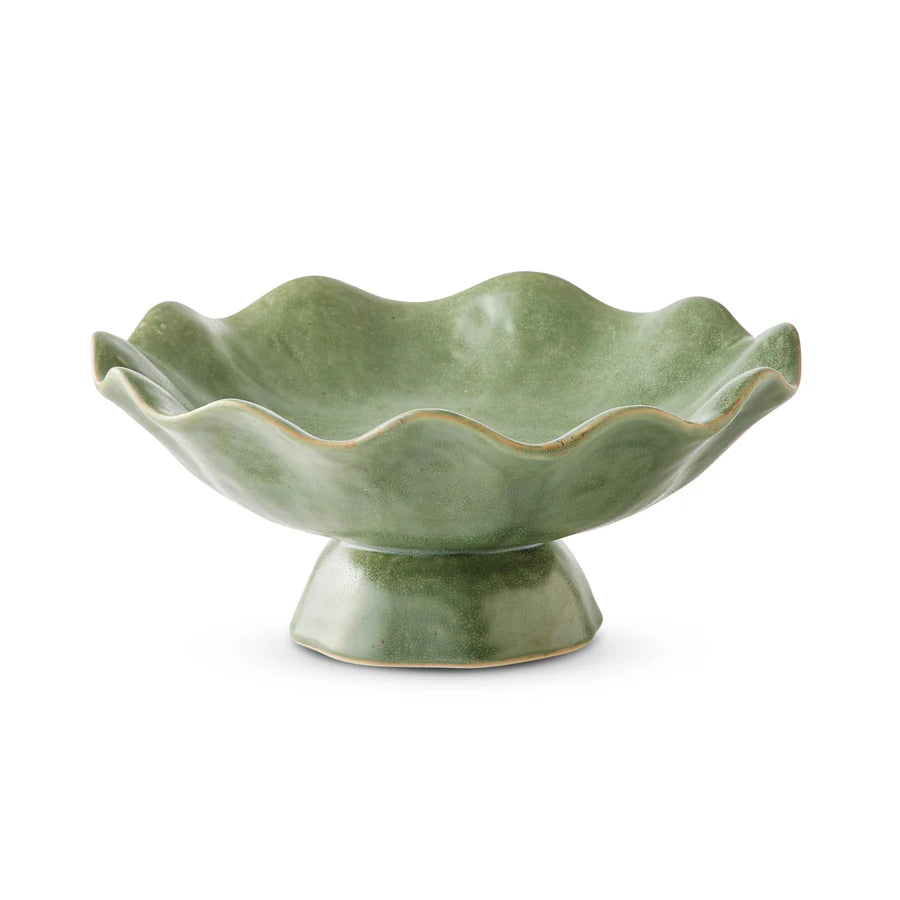 Wavy Green Reactive Tableware