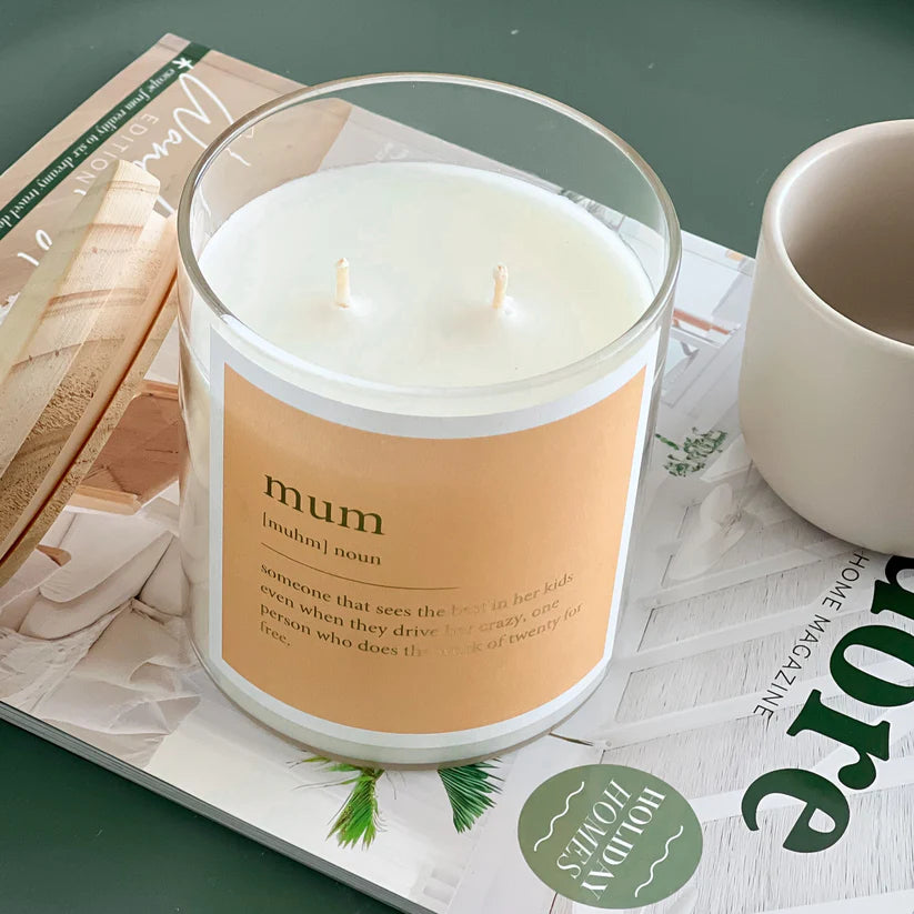 Goldie Dictionary Soul Candle | Mum