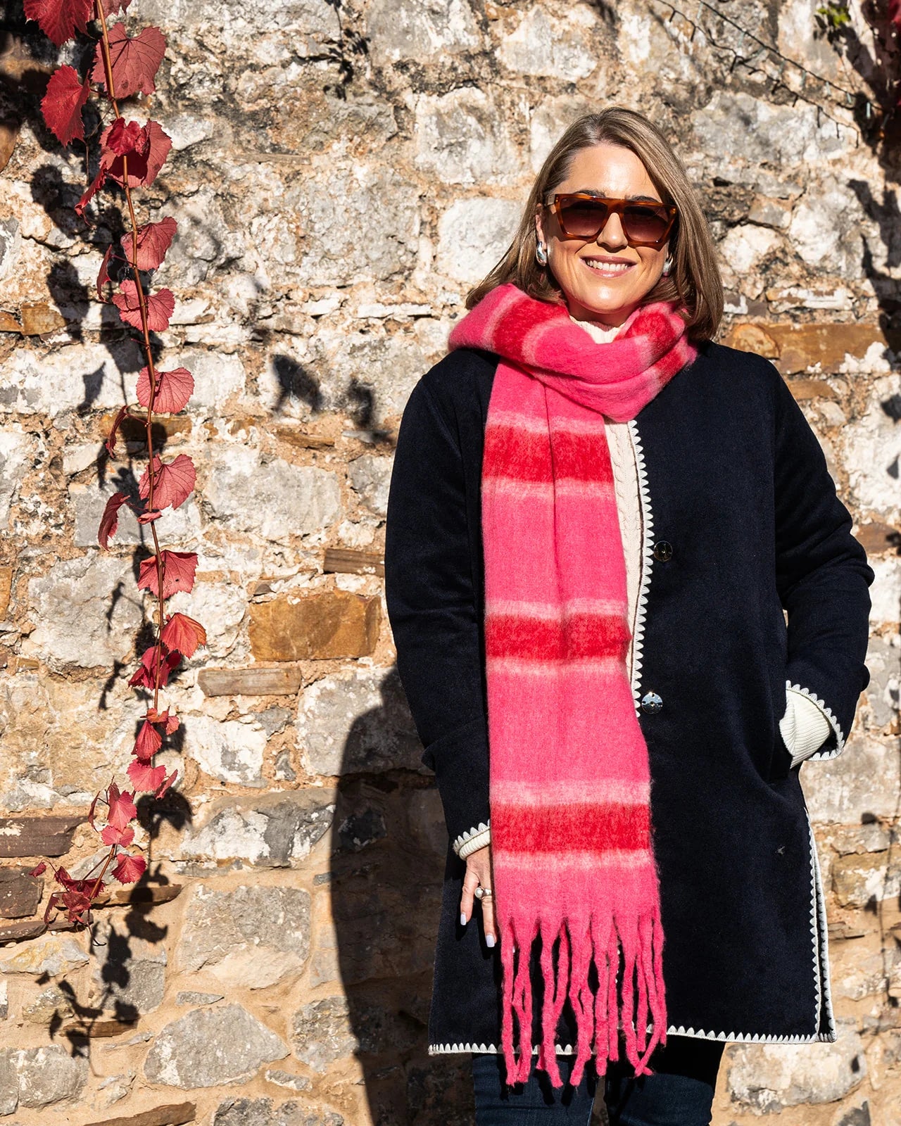 Charlies Checker Scarf