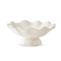Wavy Ivory Reactive Tableware