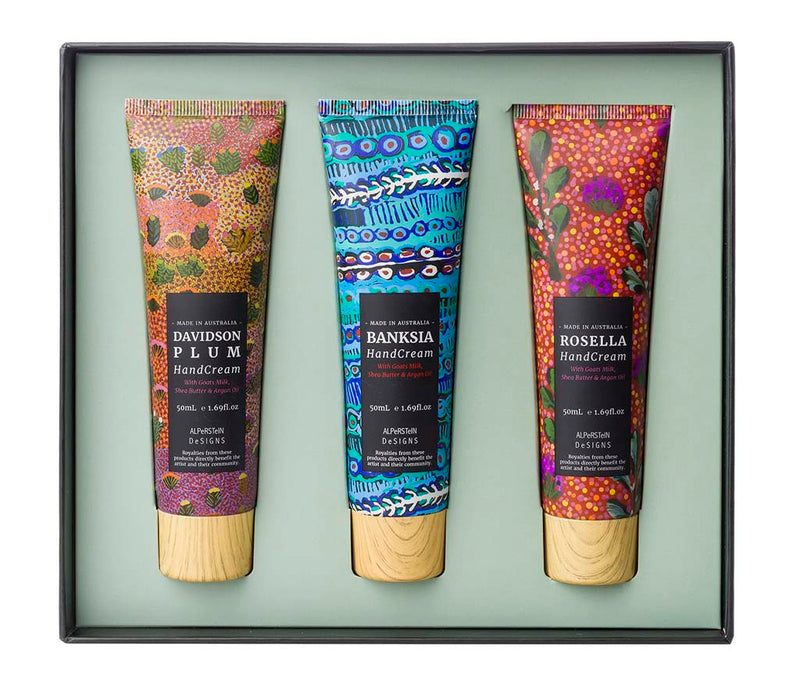 Hand Cream Trio | Davidson Plum, Banksia & Rosella