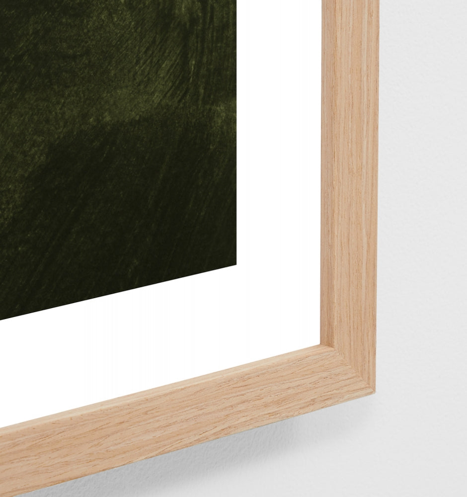 Posy Muse Khaki | Framed Art