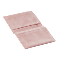 Huggies with Hanging Deep Pink Quartz Baguette | Yellow Gold Plate