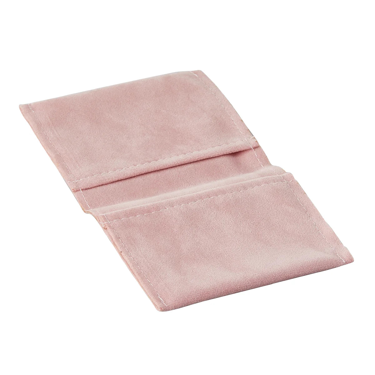 Huggies with Hanging Deep Pink Quartz Baguette | Yellow Gold Plate