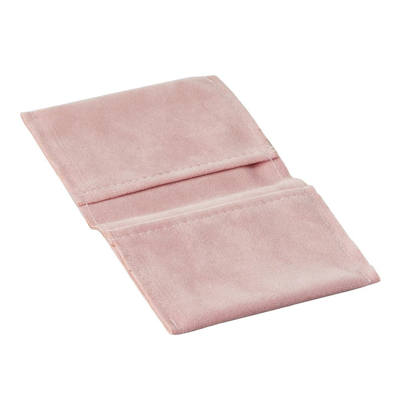 Huggies with Hanging Deep Pink Quartz Baguette | Yellow Gold Plate