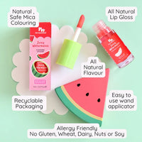 Natural Kids Lip Gloss Wands | Juicy Watermelon