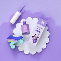 Poppy Purple Water-Based, Scratch off Nail Polish for Kids - 8.5ml