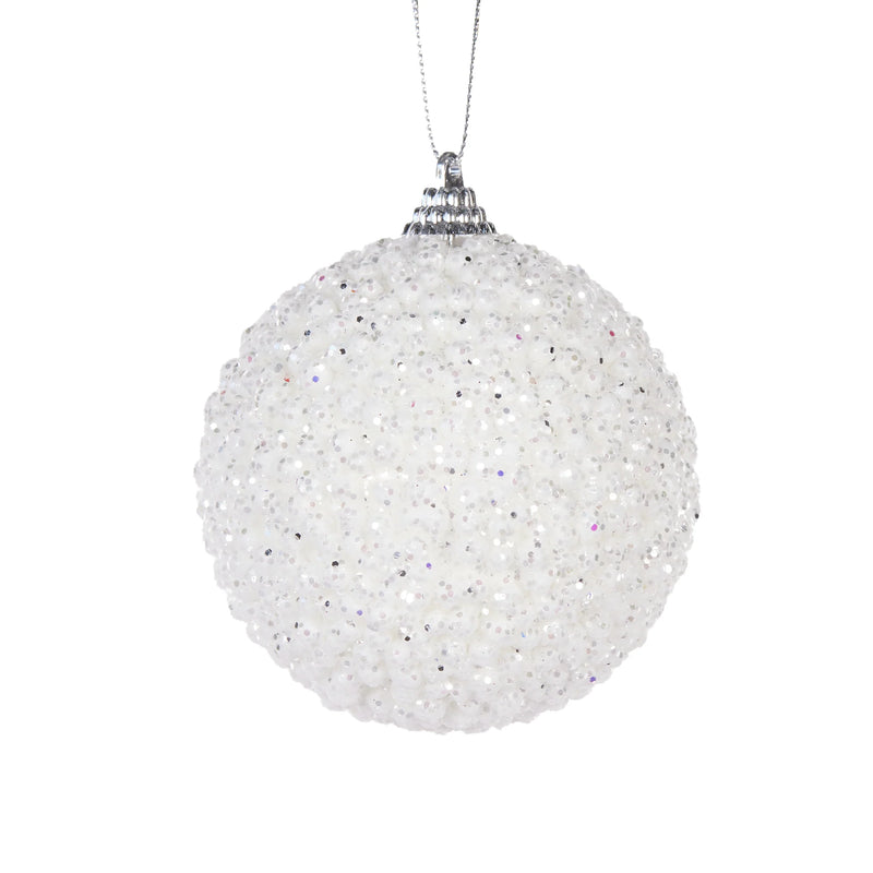 White Pebbles Bauble