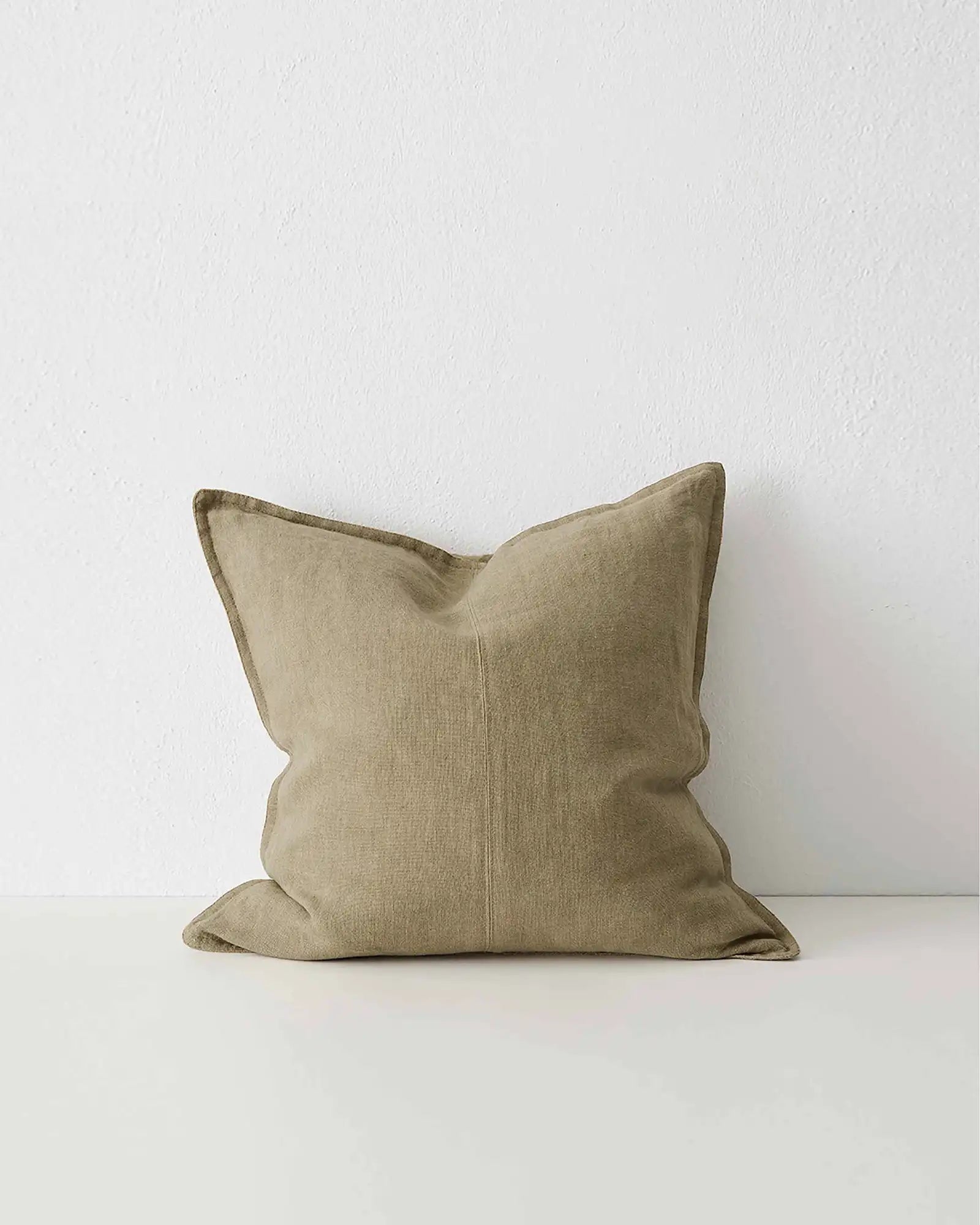 Como Linen Cushion | Clay