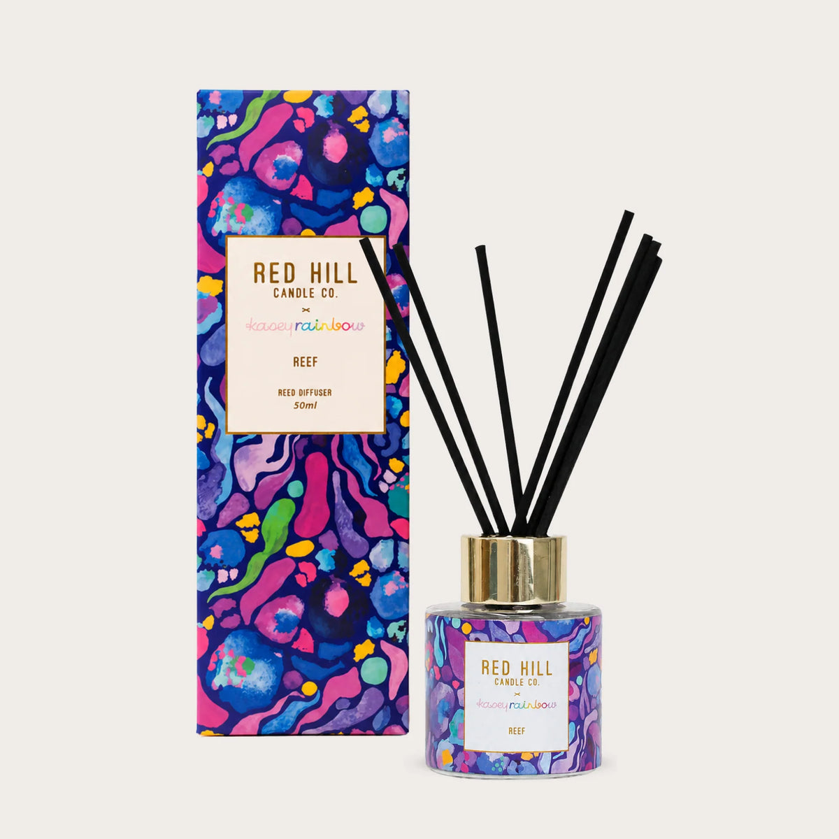 Kasey Rainbow Collection Reef Mini Reed Diffuser
