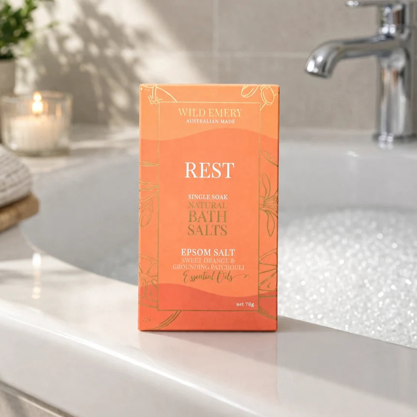 Rest Single Soak Natural Bath Salts