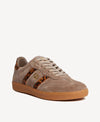 Goodsole 2001 Parallel Suede Sneaker | Walnut/Leopard Suede