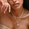 Pearl Necklace | Sterling Silver