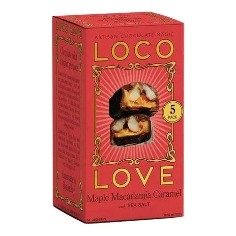 Macadamia Maple Chocolate 5 Pack