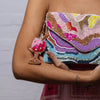 Beaded Keychain | Pink Cocktail