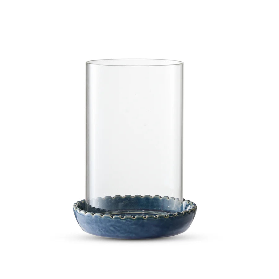 Neve Dark Blue Ceramic Votives Collection