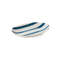 Piper Dark Blue Stripe Tableware