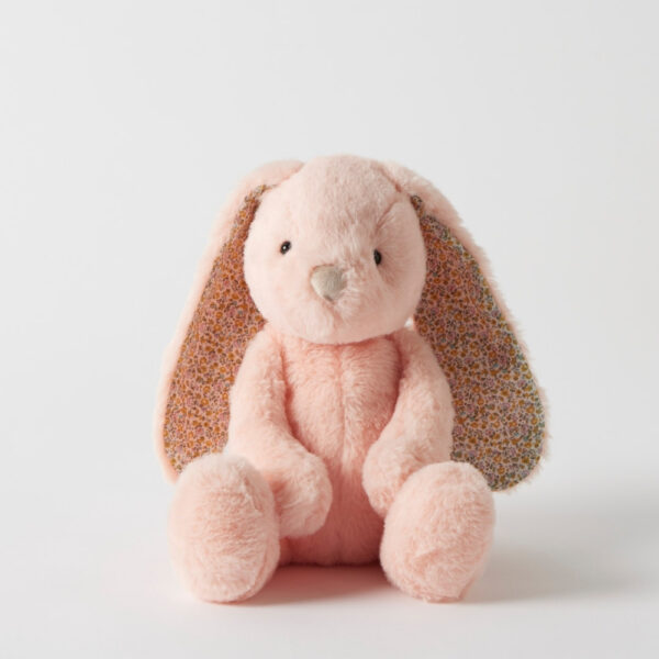 Floral Peach Bunny Medium