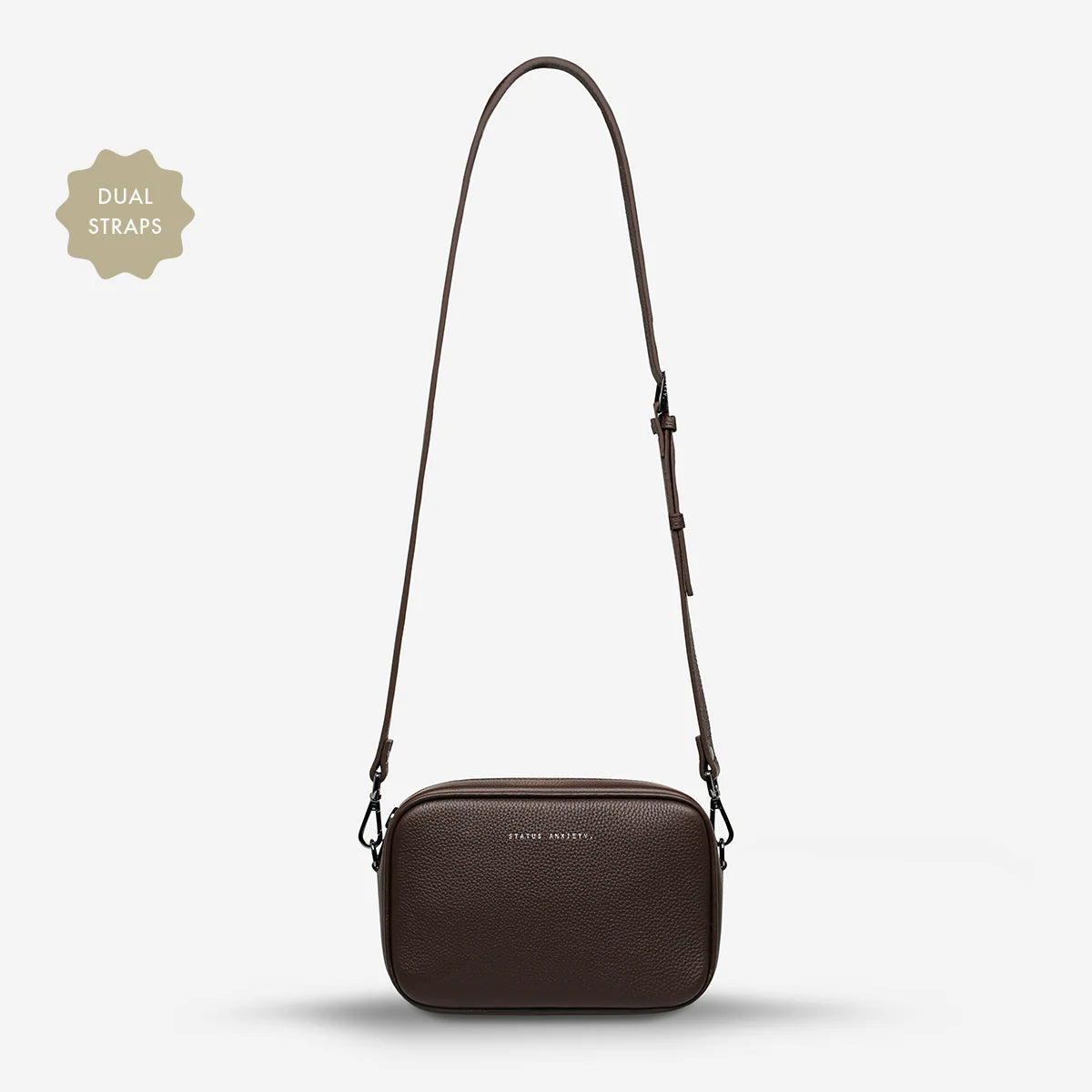 Plunder Bag With Dual Straps | Cocoa