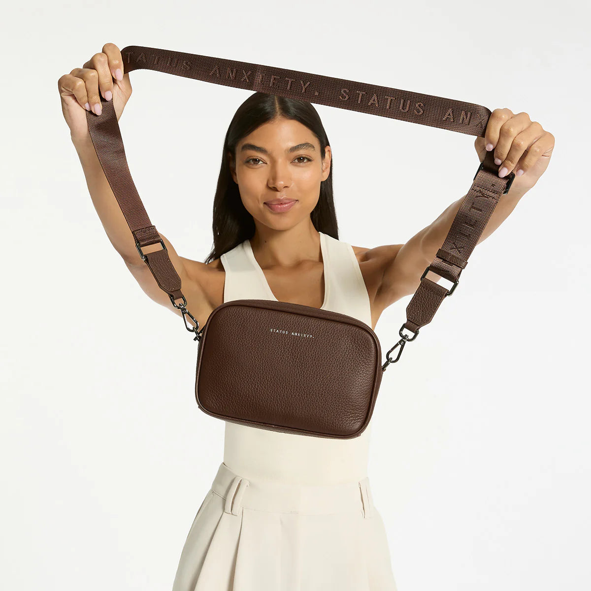 Plunder Bag With Dual Straps | Cocoa
