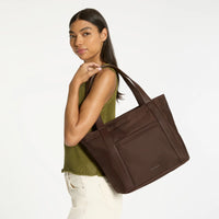 Mikah Recycled Bag | Truffle