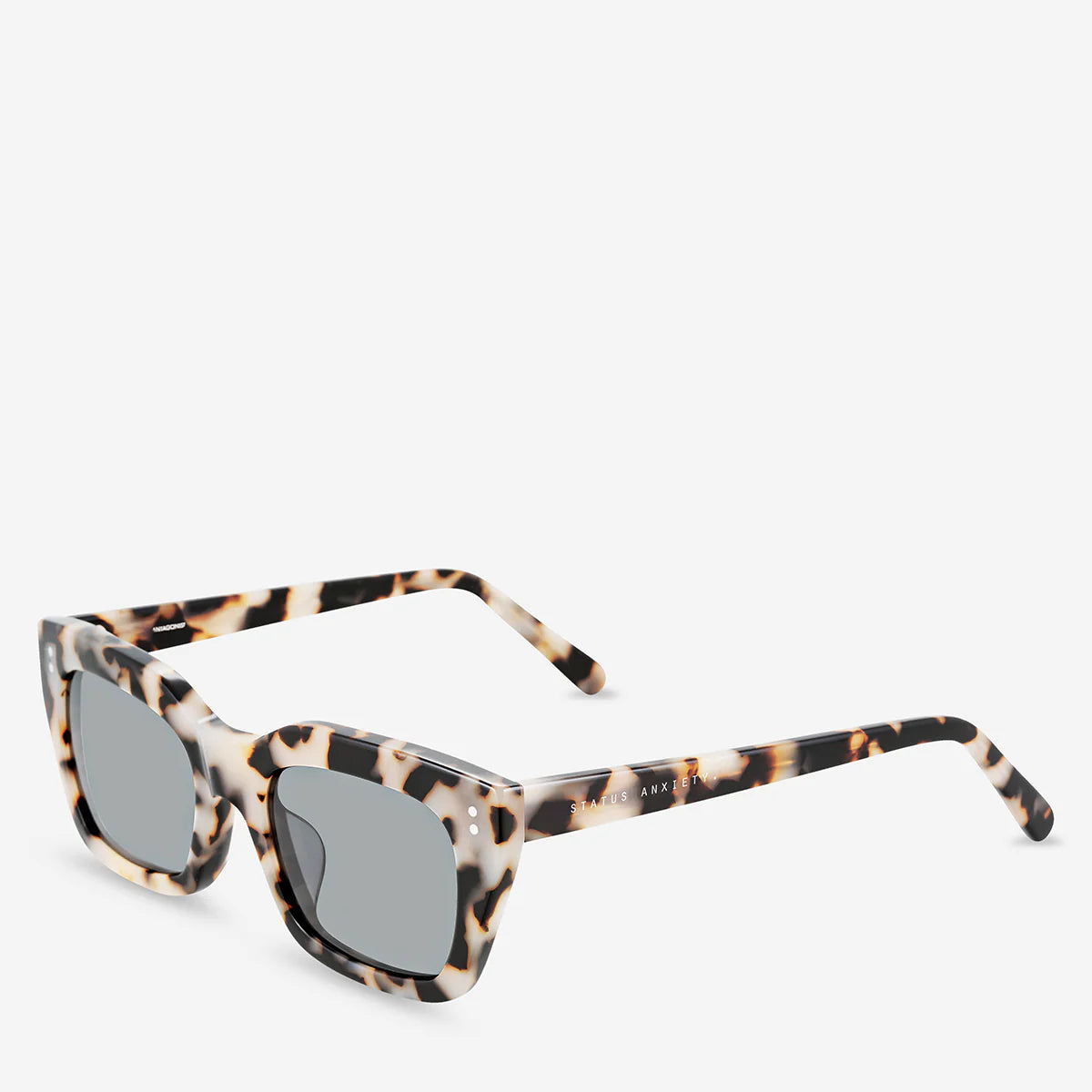 Antagonist Sunglasses | White Tort
