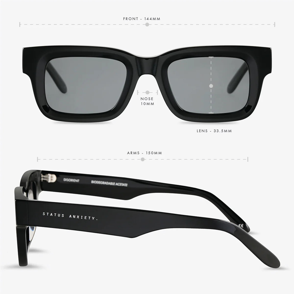 Disorient Sunglasses | Black